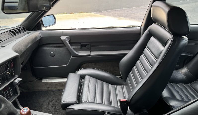 
 1982 BMW 635CSI Euro E24 M90 Motor – Dog Leg Manual – 265HP – Enthusiast Owned and Upgraded full									