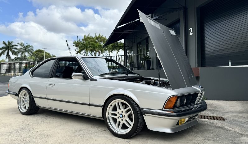 
 1982 BMW 635CSI Euro E24 M90 Motor – Dog Leg Manual – 265HP – Enthusiast Owned and Upgraded full									