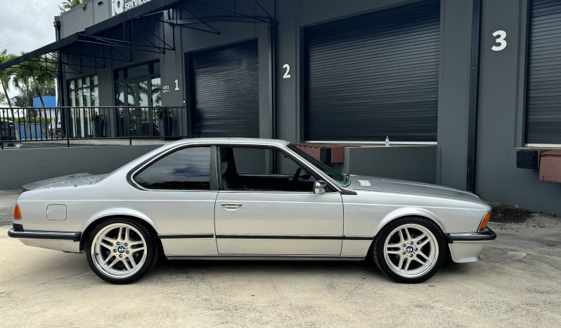 
 1982 BMW 635CSI Euro E24 M90 Motor – Dog Leg Manual – 265HP – Enthusiast Owned and Upgraded full									