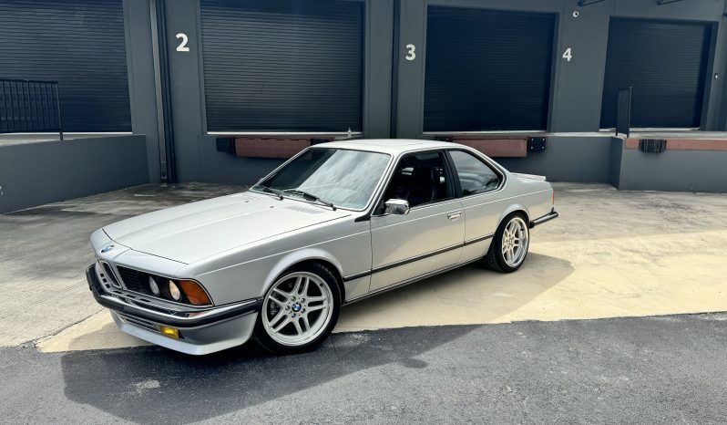 
 1982 BMW 635CSI Euro E24 M90 Motor – Dog Leg Manual – 265HP – Enthusiast Owned and Upgraded full									