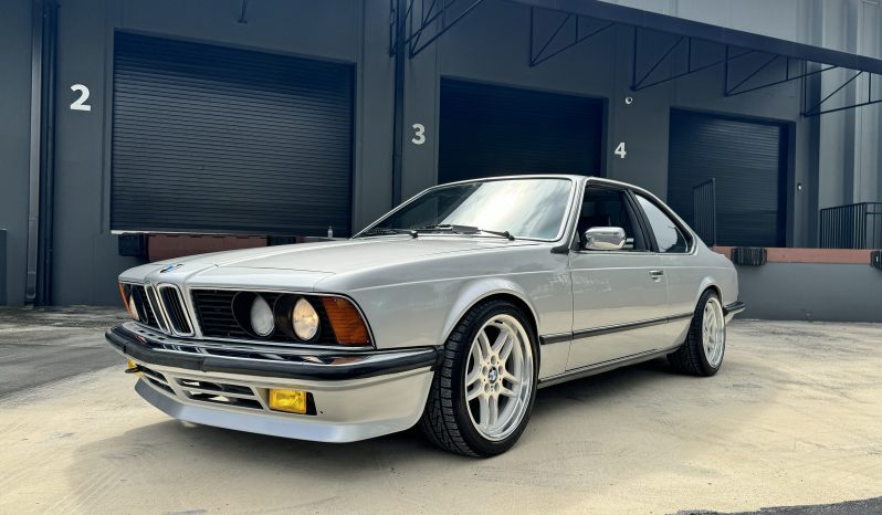 
 1982 BMW 635CSI Euro E24 M90 Motor – Dog Leg Manual – 265HP – Enthusiast Owned and Upgraded full									