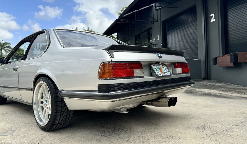 
 1982 BMW 635CSI Euro E24 M90 Motor – Dog Leg Manual – 265HP – Enthusiast Owned and Upgraded full									