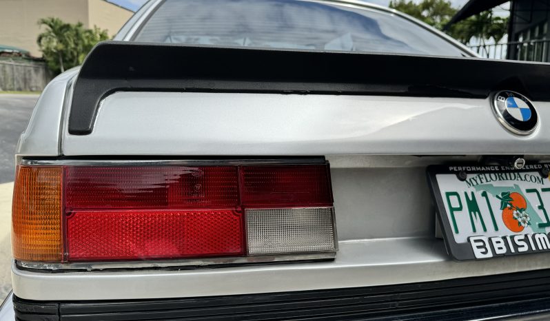 
 1982 BMW 635CSI Euro E24 M90 Motor – Dog Leg Manual – 265HP – Enthusiast Owned and Upgraded full									