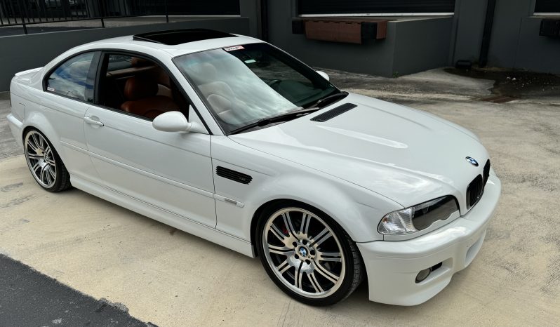 
 2004 BMW M3 Coupe Supercharged E85  Alpine/Cinnamon  Coilovers  Big Brakes  6 Speed Manual full									