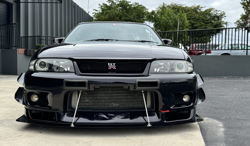 
 1995 Nissan Skyline GTR R33 VSPEC -Top Secret Aero – Big Twin Turbos – Ikeya Formula Suspension full									