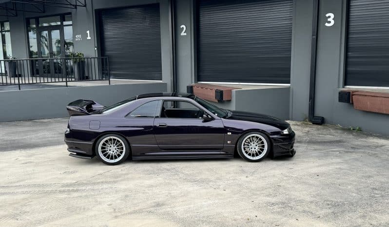 
 1995 Nissan Skyline GTR R33 VSPEC -Top Secret Aero – Big Twin Turbos – Ikeya Formula Suspension full									