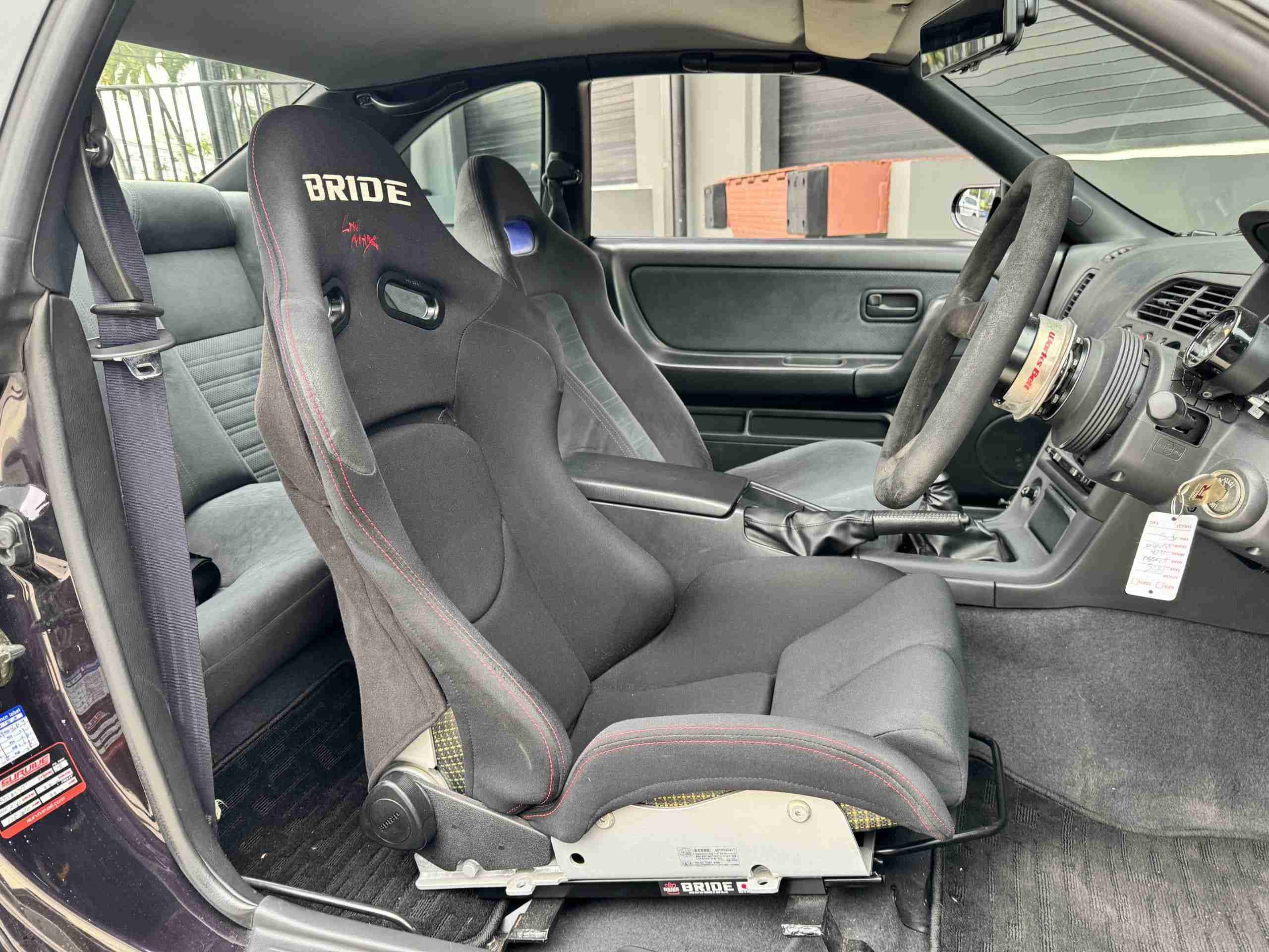 1995 Nissan Skyline GTR R33 VSPEC -Top Secret Aero – Big Twin Turbos – Ikeya Formula Suspension full