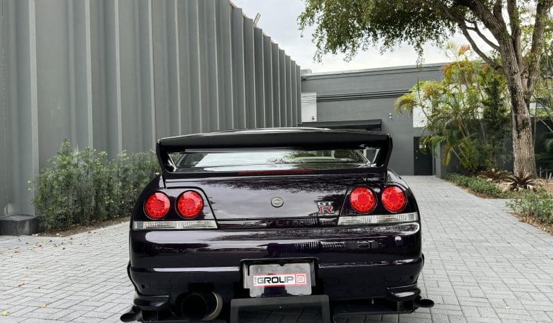 
 1995 Nissan Skyline GTR R33 VSPEC -Top Secret Aero – Big Twin Turbos – Ikeya Formula Suspension full									