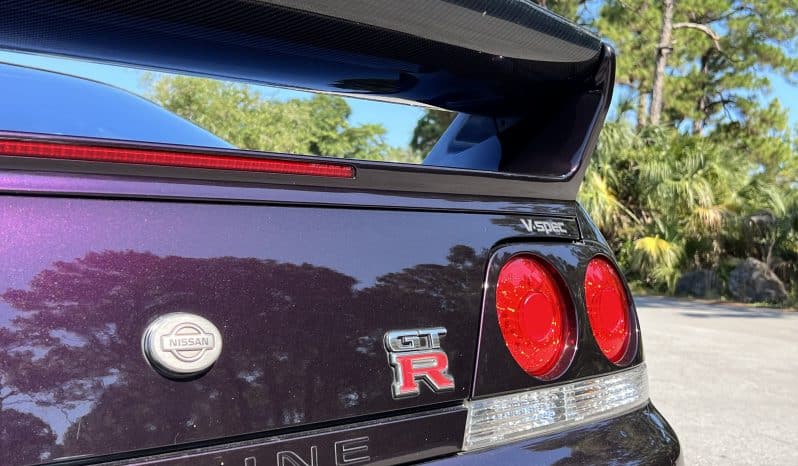 
 1995 Nissan Skyline GTR R33 VSPEC -Top Secret Aero – Big Twin Turbos – Ikeya Formula Suspension full									