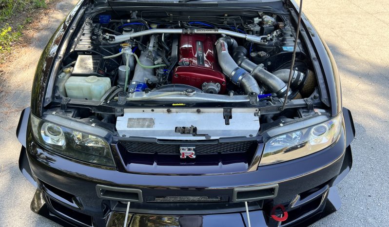 
 1995 Nissan Skyline GTR R33 VSPEC -Top Secret Aero – Big Twin Turbos – Ikeya Formula Suspension full									