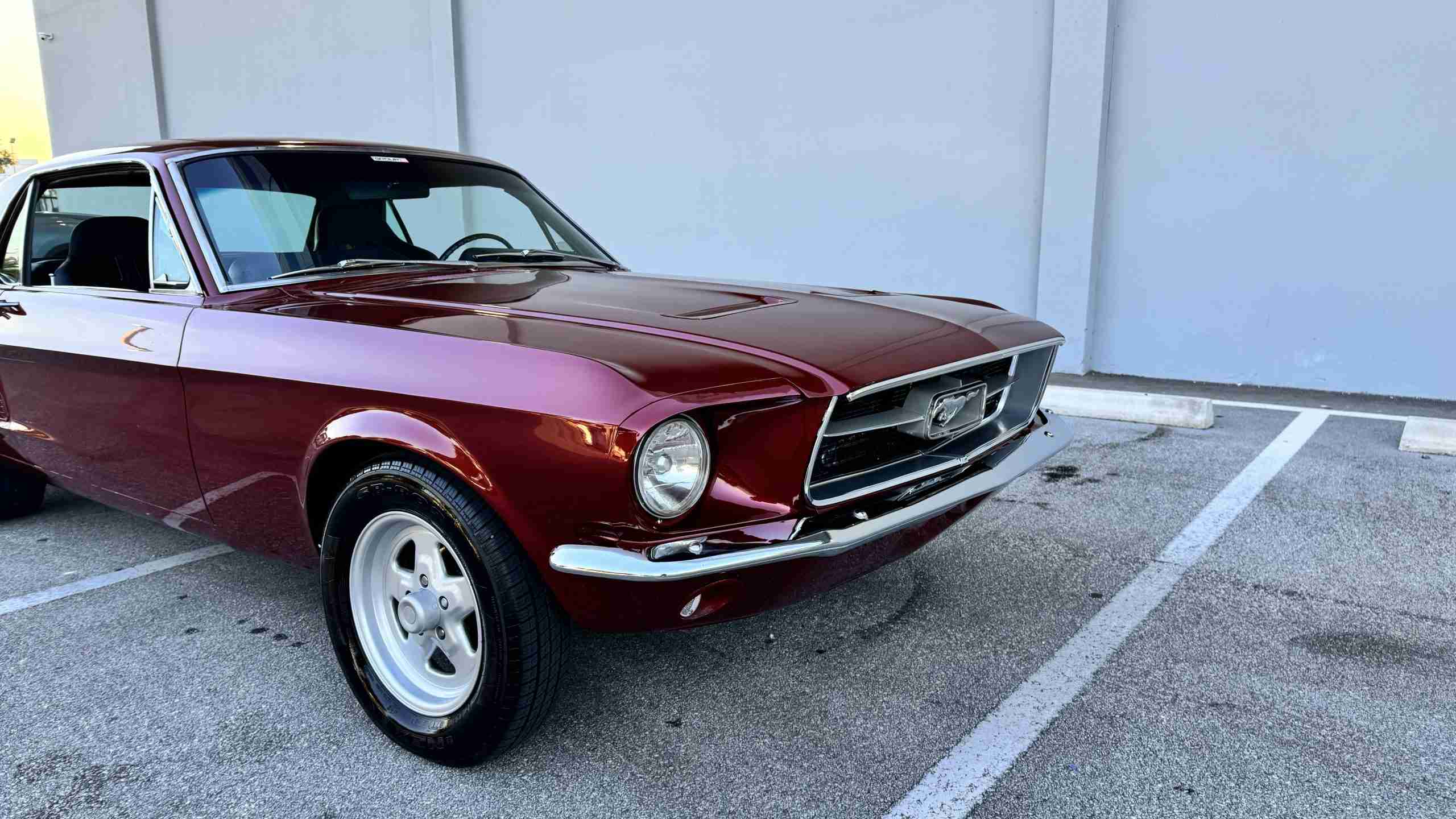 1967 Ford Mustang Coupe Recent Restoration- 289 V8- Rebuilt C4 Auto Transmission- Rust Free – Documented full