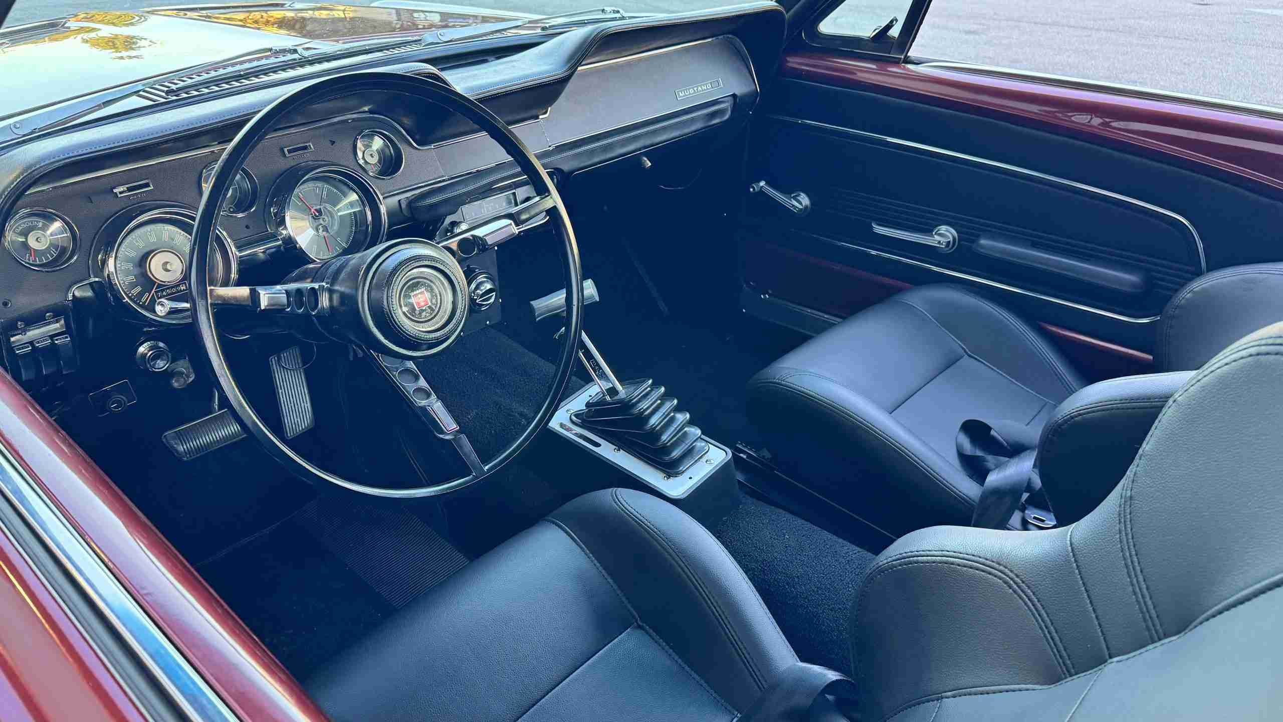 1967 Ford Mustang Coupe Recent Restoration- 289 V8- Rebuilt C4 Auto Transmission- Rust Free – Documented full