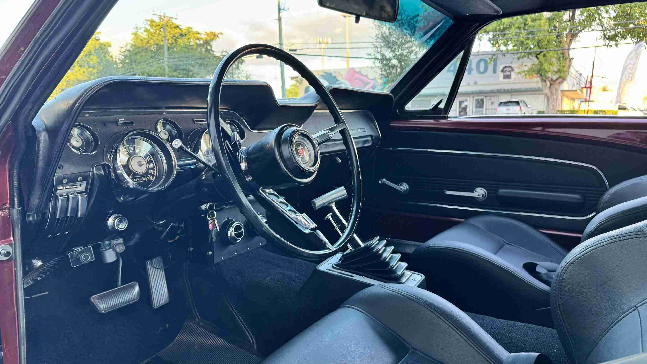 1967 Ford Mustang Coupe Recent Restoration- 289 V8- Rebuilt C4 Auto Transmission- Rust Free – Documented full