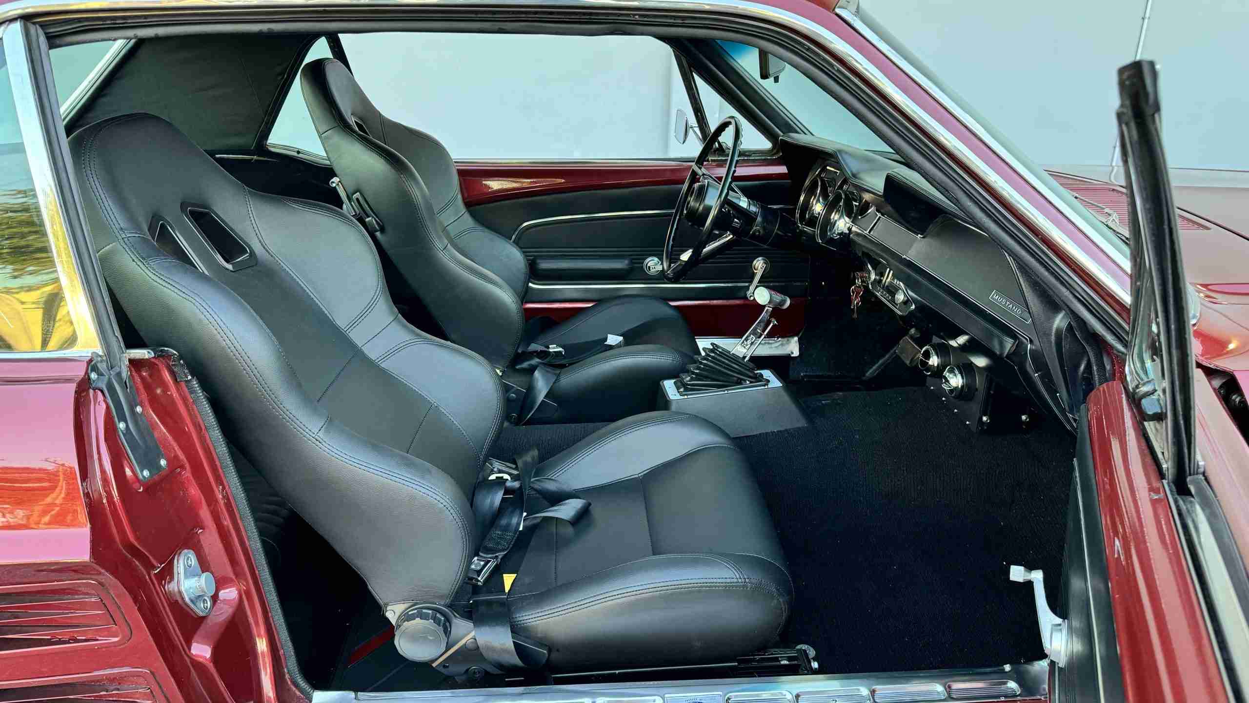 1967 Ford Mustang Coupe Recent Restoration- 289 V8- Rebuilt C4 Auto Transmission- Rust Free – Documented full