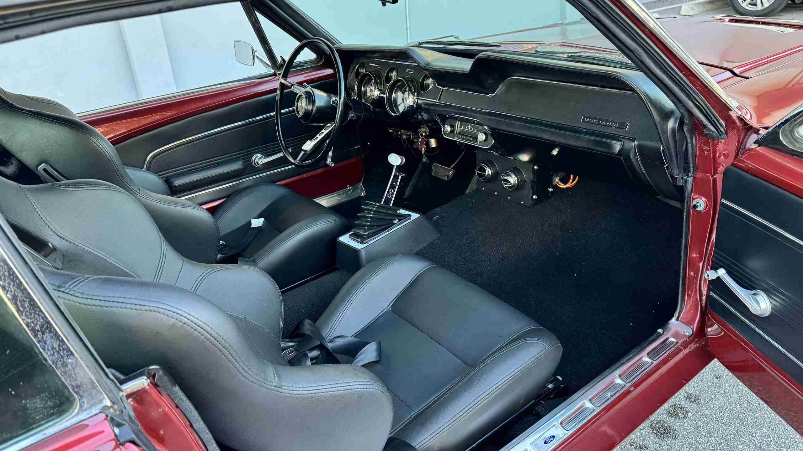 1967 Ford Mustang Coupe Recent Restoration- 289 V8- Rebuilt C4 Auto Transmission- Rust Free – Documented full
