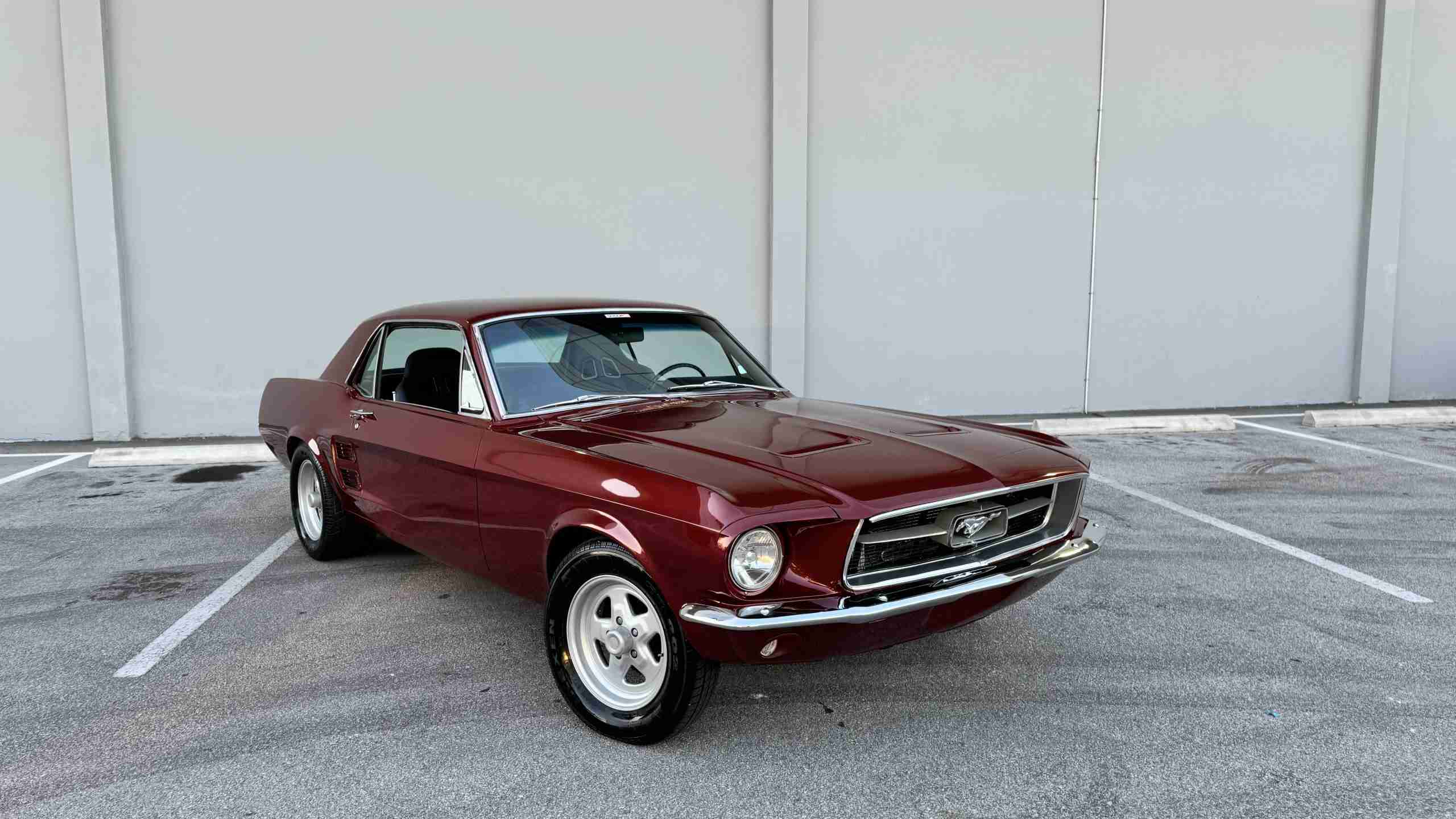 1967 Ford Mustang Coupe Recent Restoration- 289 V8- Rebuilt C4 Auto Transmission- Rust Free – Documented full