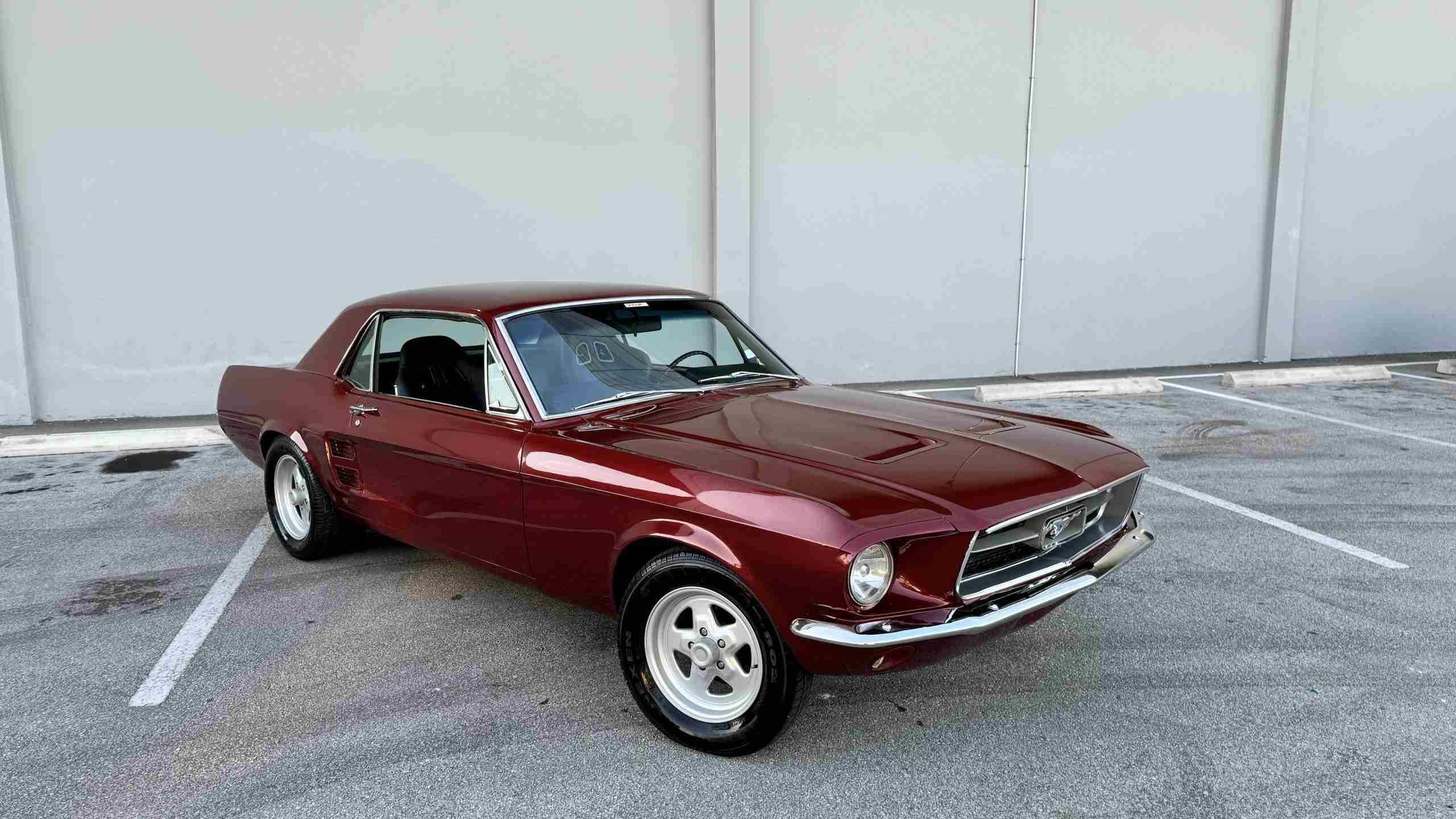 1967 Ford Mustang Coupe Recent Restoration- 289 V8- Rebuilt C4 Auto Transmission- Rust Free – Documented full