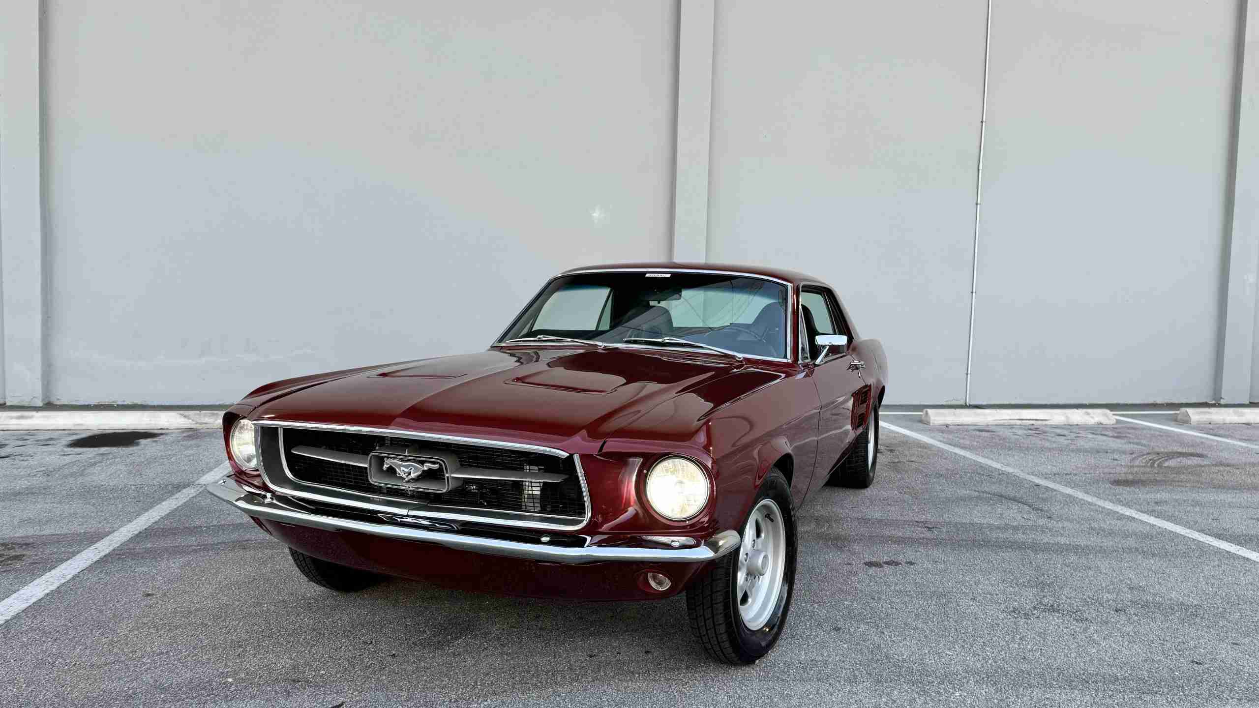 1967 Ford Mustang Coupe Recent Restoration- 289 V8- Rebuilt C4 Auto Transmission- Rust Free – Documented full