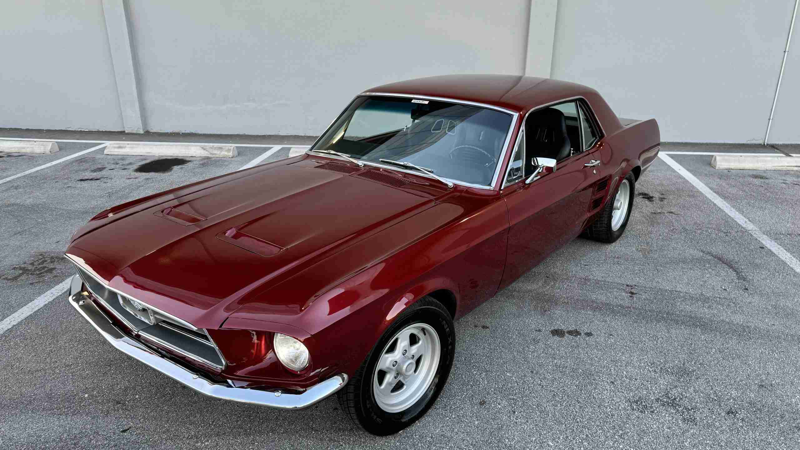 1967 Ford Mustang Coupe Recent Restoration- 289 V8- Rebuilt C4 Auto Transmission- Rust Free – Documented full