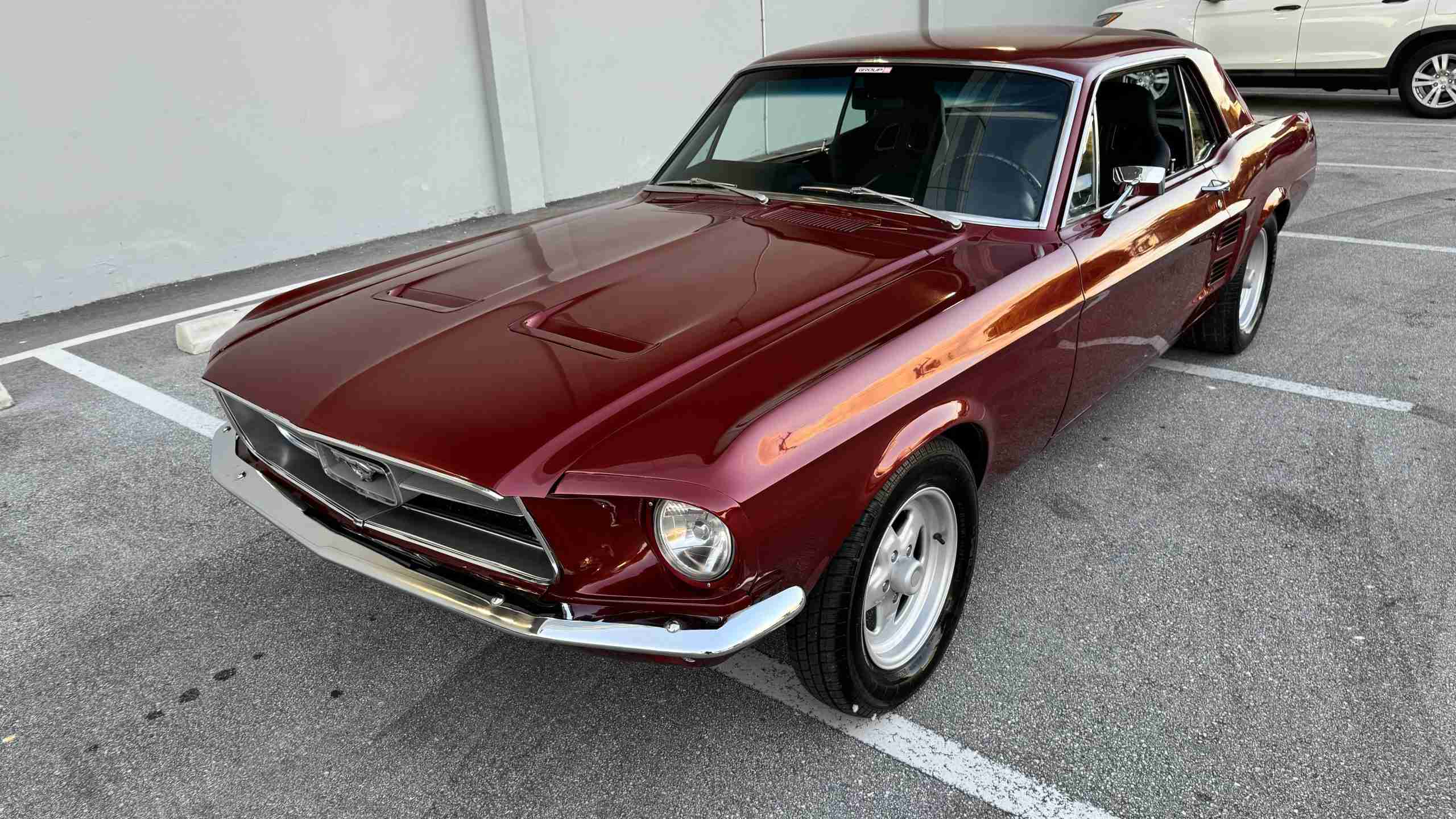 1967 Ford Mustang Coupe Recent Restoration- 289 V8- Rebuilt C4 Auto Transmission- Rust Free – Documented full
