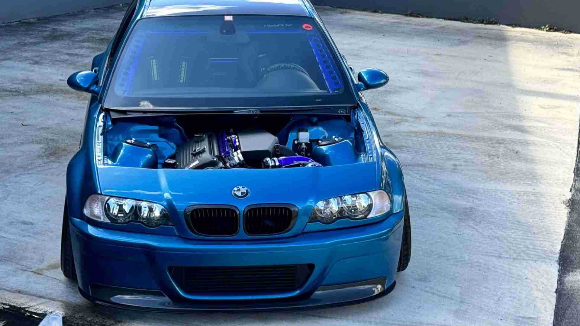 2002 BMW M3 E46 Show Car 500HP Custom Widebody Supercharged VF  STOPTECH BBK  6 Speed Manual full