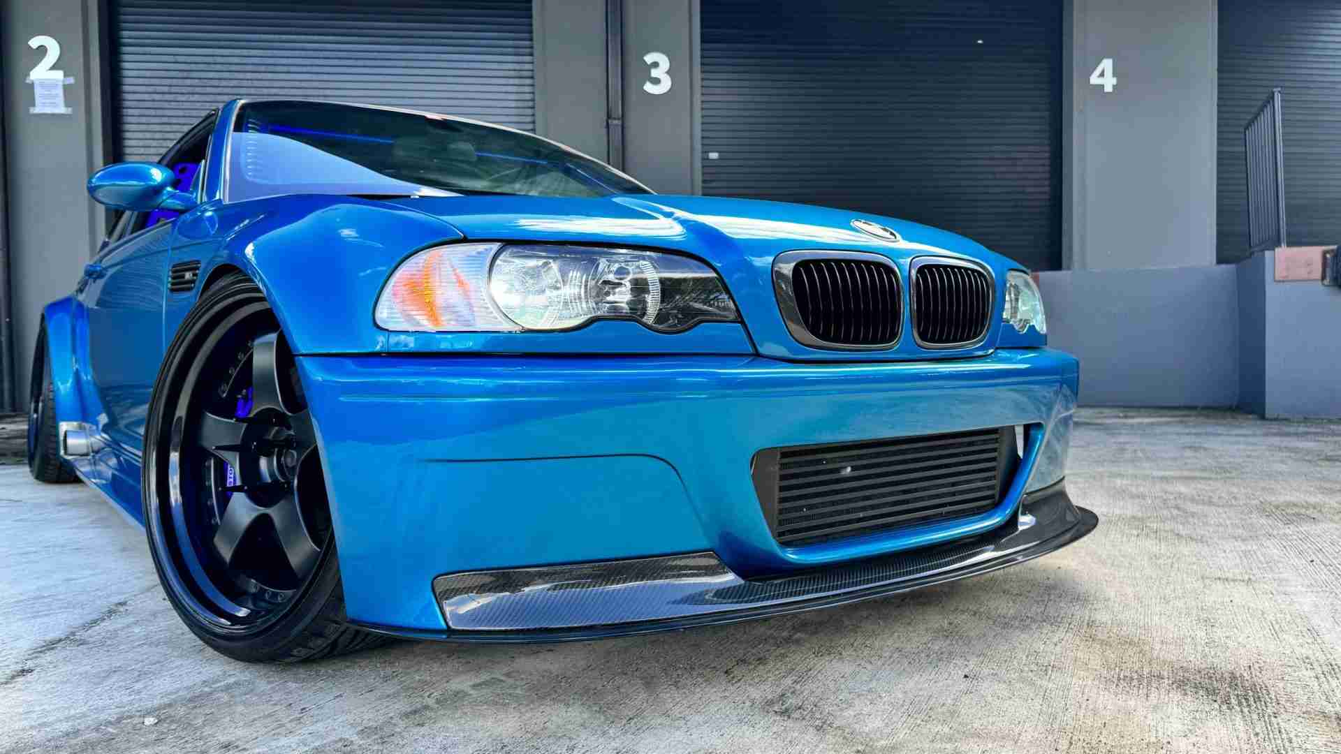 2002 BMW M3 E46 Show Car 500HP Custom Widebody Supercharged VF  STOPTECH BBK  6 Speed Manual full