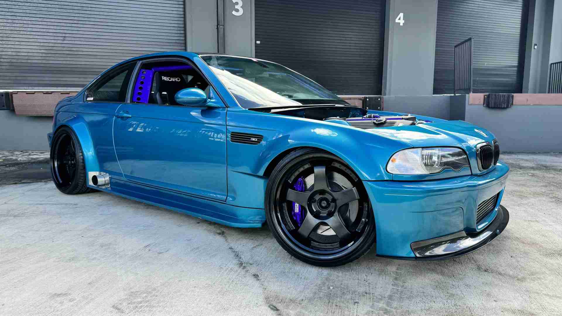 2002 BMW M3 E46 Show Car 500HP Custom Widebody Supercharged VF  STOPTECH BBK  6 Speed Manual full