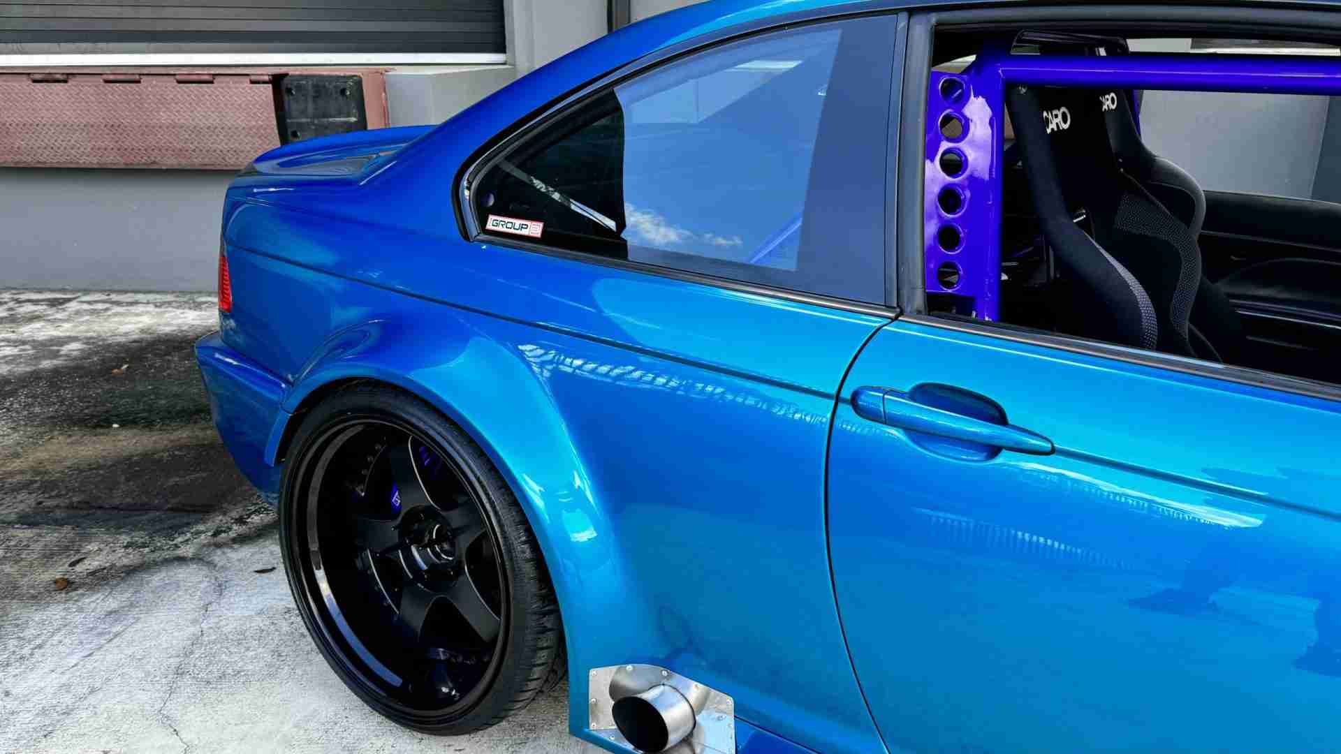 2002 BMW M3 E46 Show Car 500HP Custom Widebody Supercharged VF  STOPTECH BBK  6 Speed Manual full