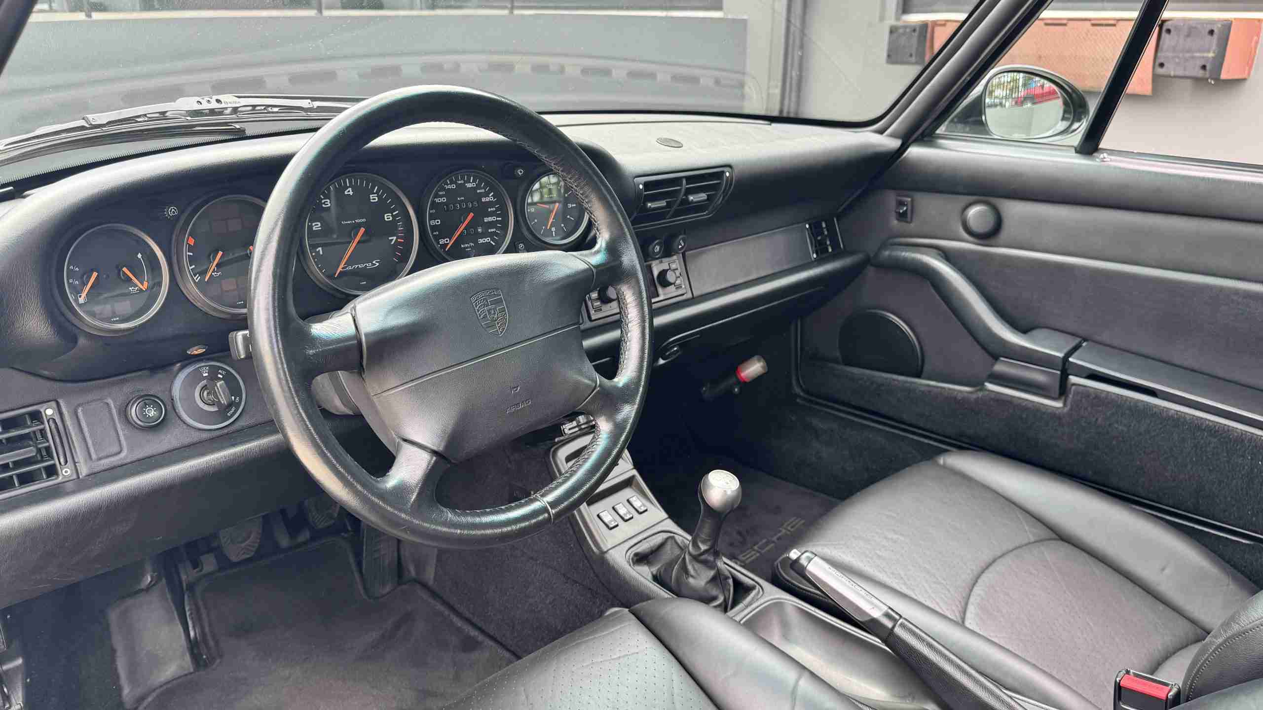 1997 Porsche 911 993 Carrera S Euro – 64k Miles – 6 Speed Manual – Bilstein Coil overs – Porsche Classic Radio full