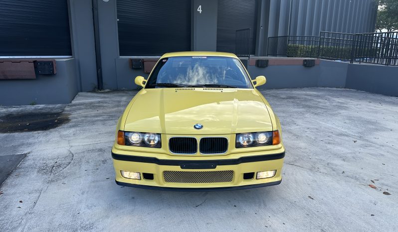 
 1994 BMW M3 – Euro Spec E36 – Original Dakar Yellow – 286hp – M Rain Interior – Slicktop full									