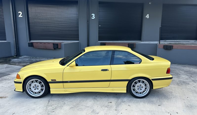 
 1994 BMW M3 – Euro Spec E36 – Original Dakar Yellow – 286hp – M Rain Interior – Slicktop full									