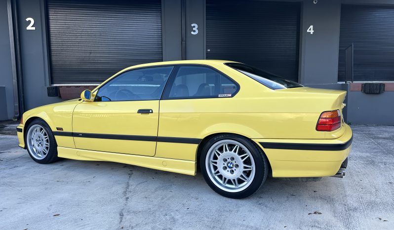 
 1994 BMW M3 – Euro Spec E36 – Original Dakar Yellow – 286hp – M Rain Interior – Slicktop full									