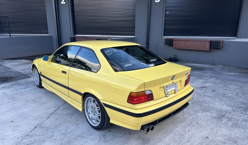
 1994 BMW M3 – Euro Spec E36 – Original Dakar Yellow – 286hp – M Rain Interior – Slicktop full									