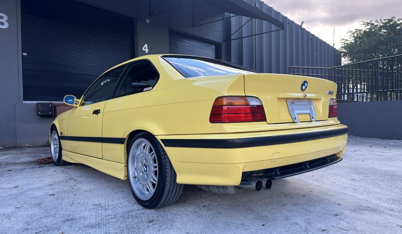 
 1994 BMW M3 – Euro Spec E36 – Original Dakar Yellow – 286hp – M Rain Interior – Slicktop full									