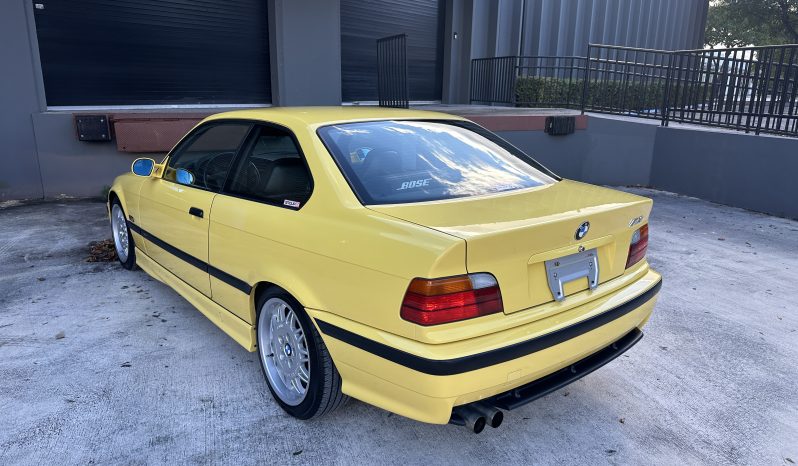 
 1994 BMW M3 – Euro Spec E36 – Original Dakar Yellow – 286hp – M Rain Interior – Slicktop full									