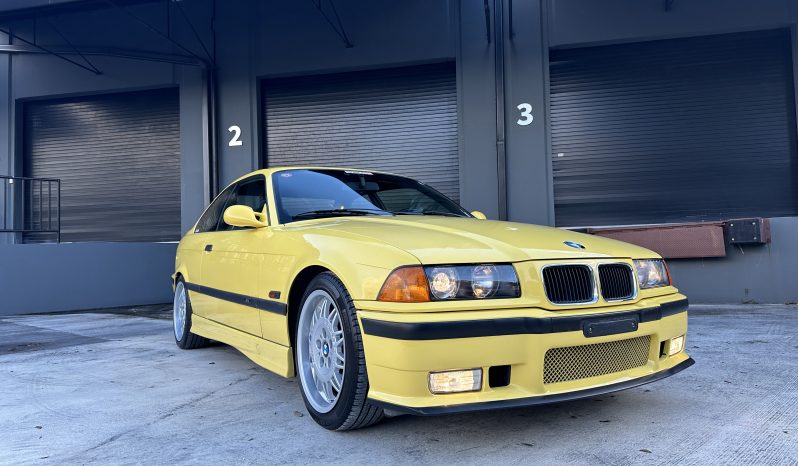 
 1994 BMW M3 – Euro Spec E36 – Original Dakar Yellow – 286hp – M Rain Interior – Slicktop full									