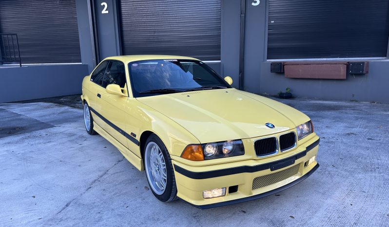 
 1994 BMW M3 – Euro Spec E36 – Original Dakar Yellow – 286hp – M Rain Interior – Slicktop full									