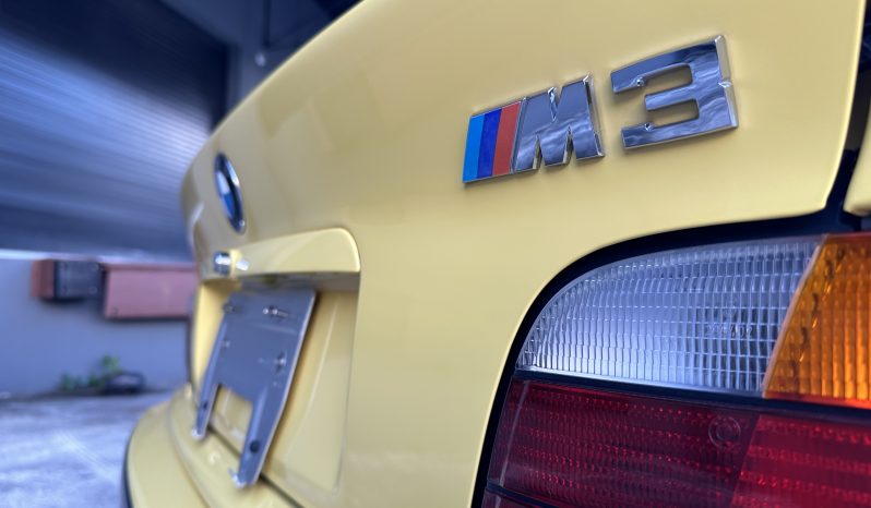 
 1994 BMW M3 – Euro Spec E36 – Original Dakar Yellow – 286hp – M Rain Interior – Slicktop full									