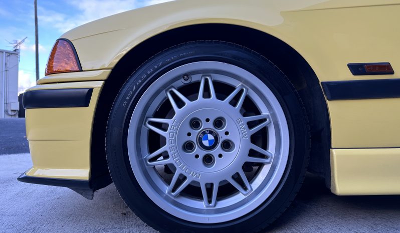 
 1994 BMW M3 – Euro Spec E36 – Original Dakar Yellow – 286hp – M Rain Interior – Slicktop full									