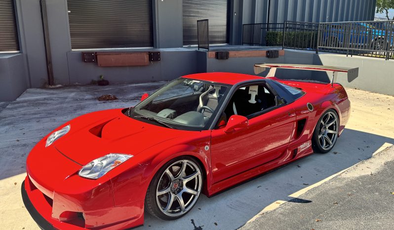 
 1991 Acura NSX ROUTE KS Widebody – 6 Speed Manual – Recaro full									