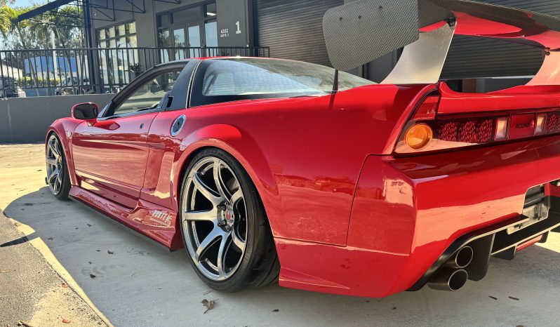 
 1991 Acura NSX ROUTE KS Widebody – 6 Speed Manual – Recaro full									
