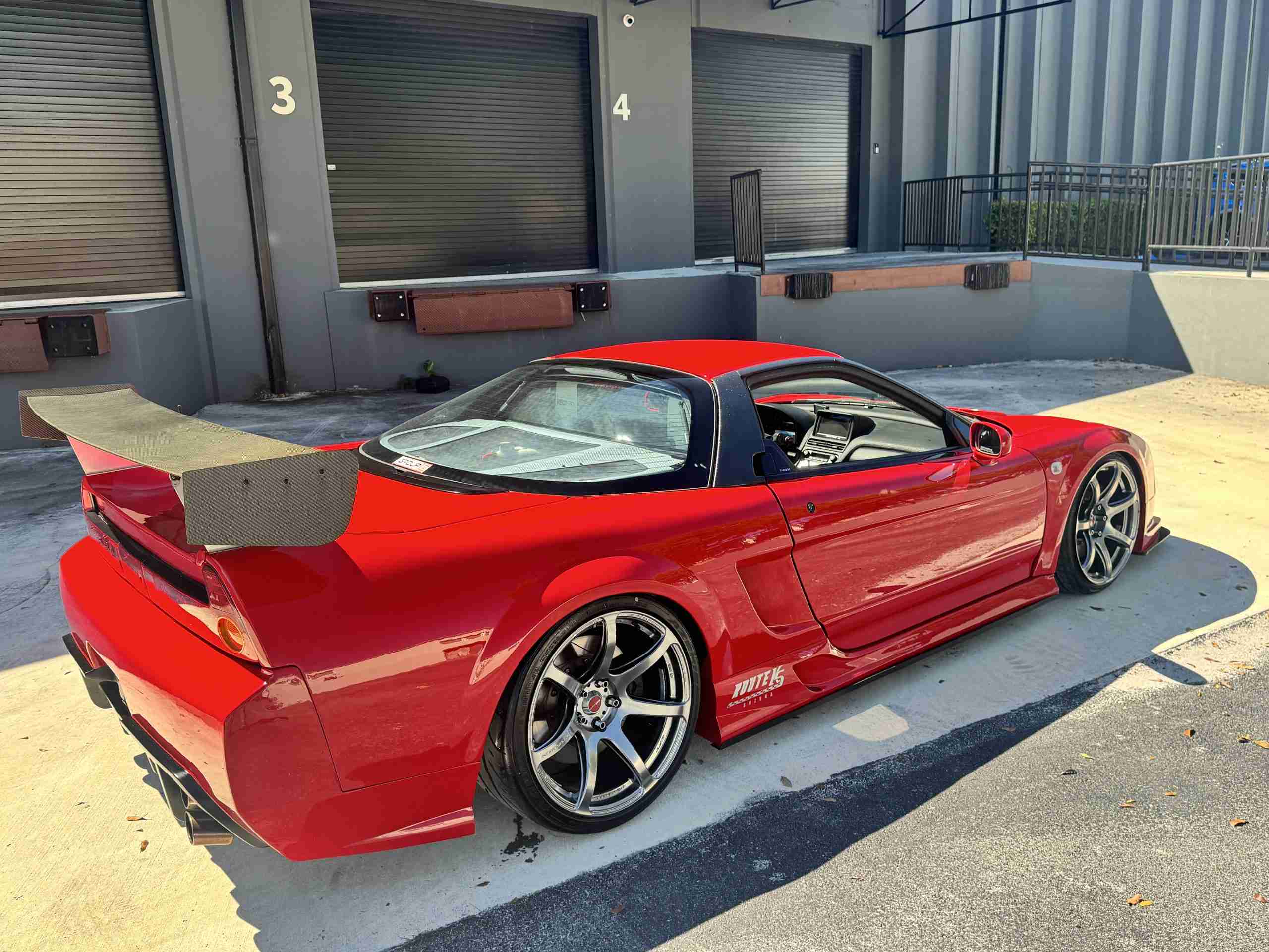 1991 Acura NSX ROUTE KS Widebody – 6 Speed Manual – Recaro full