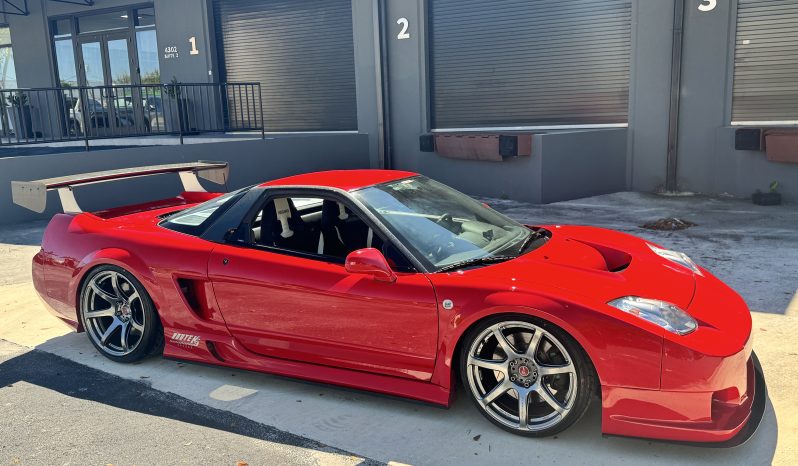 
 1991 Acura NSX ROUTE KS Widebody – 6 Speed Manual – Recaro full									