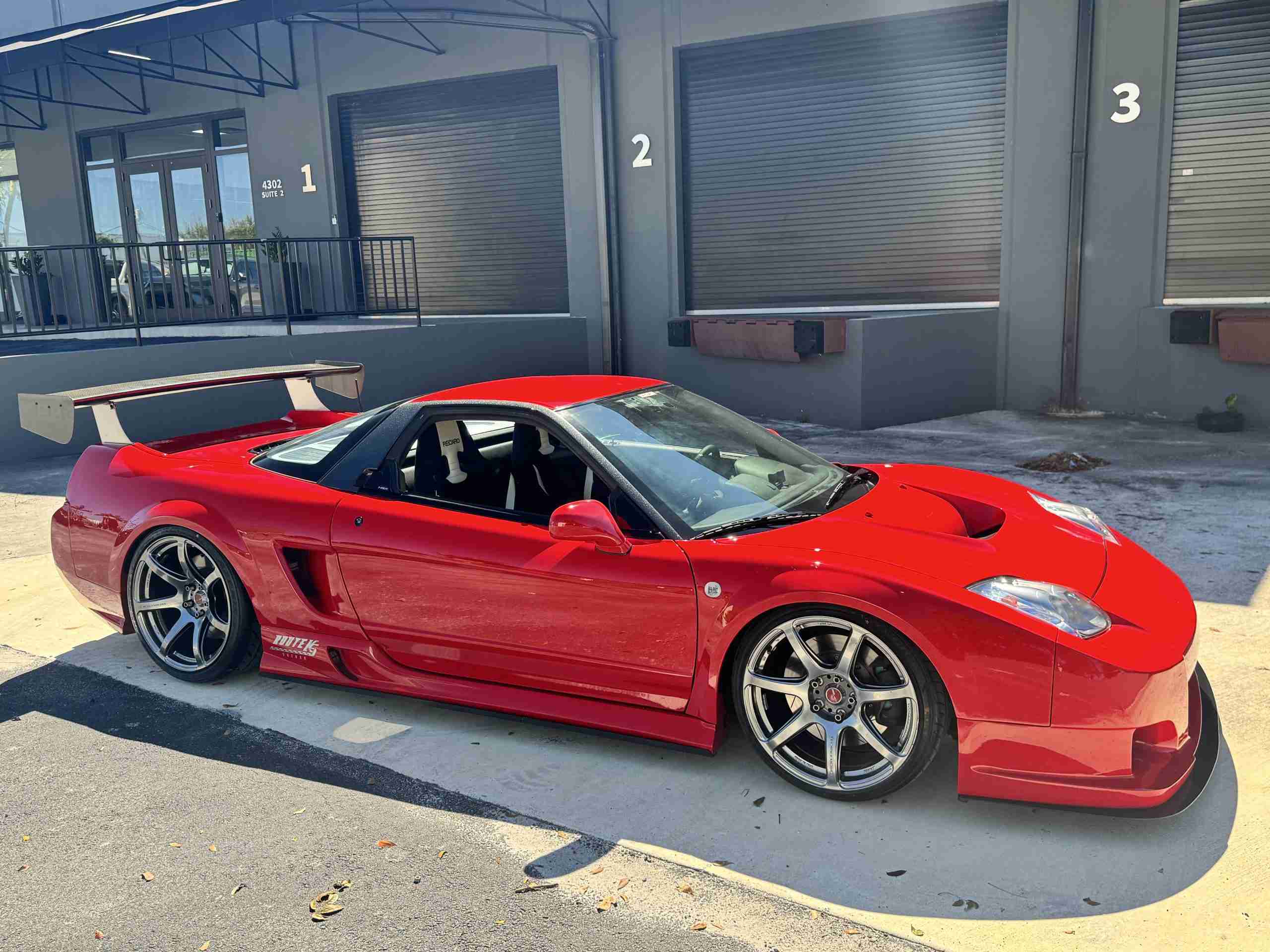 1991 Acura NSX ROUTE KS Widebody – 6 Speed Manual – Recaro full