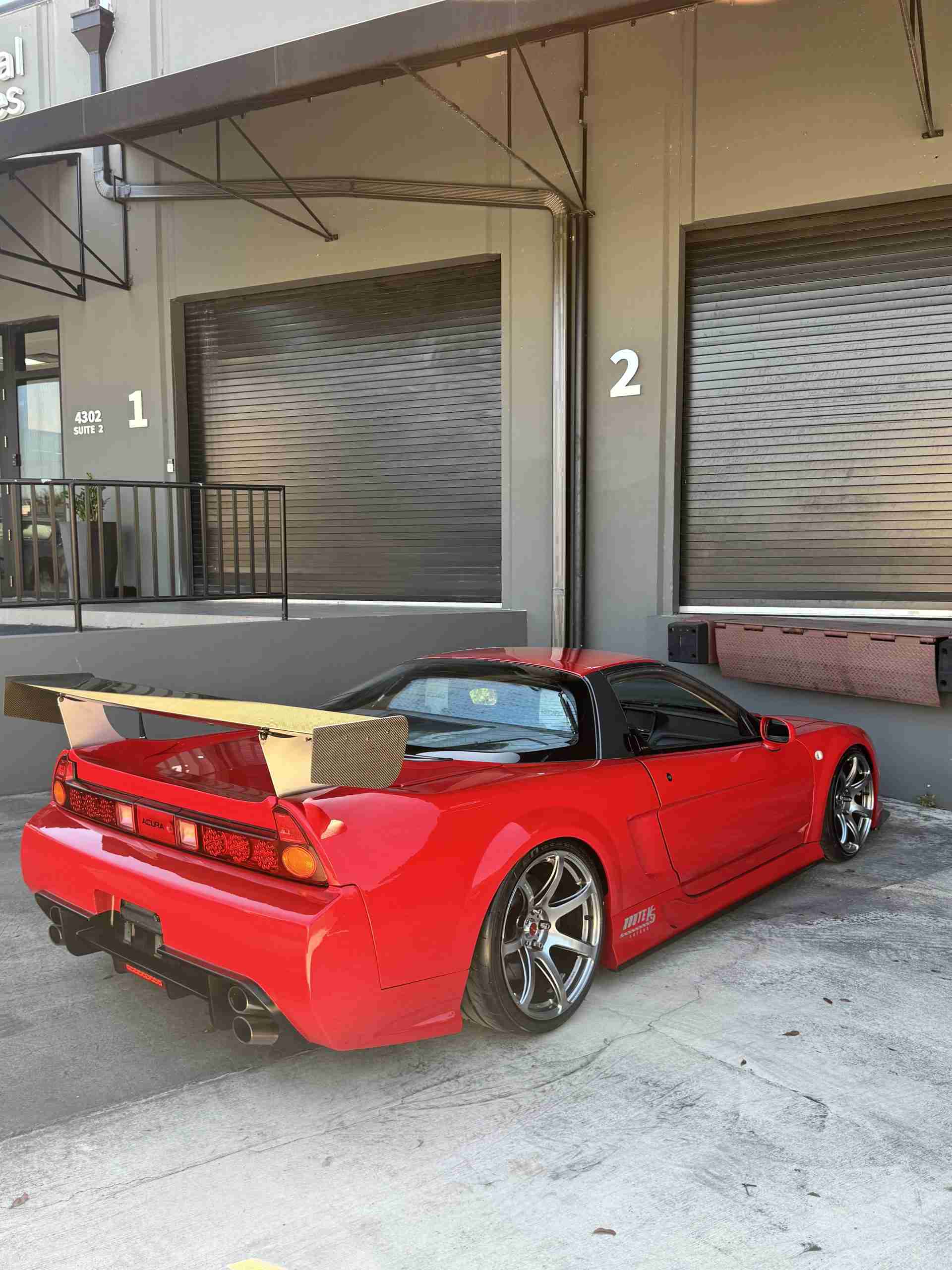 1991 Acura NSX ROUTE KS Widebody – 6 Speed Manual – Recaro full