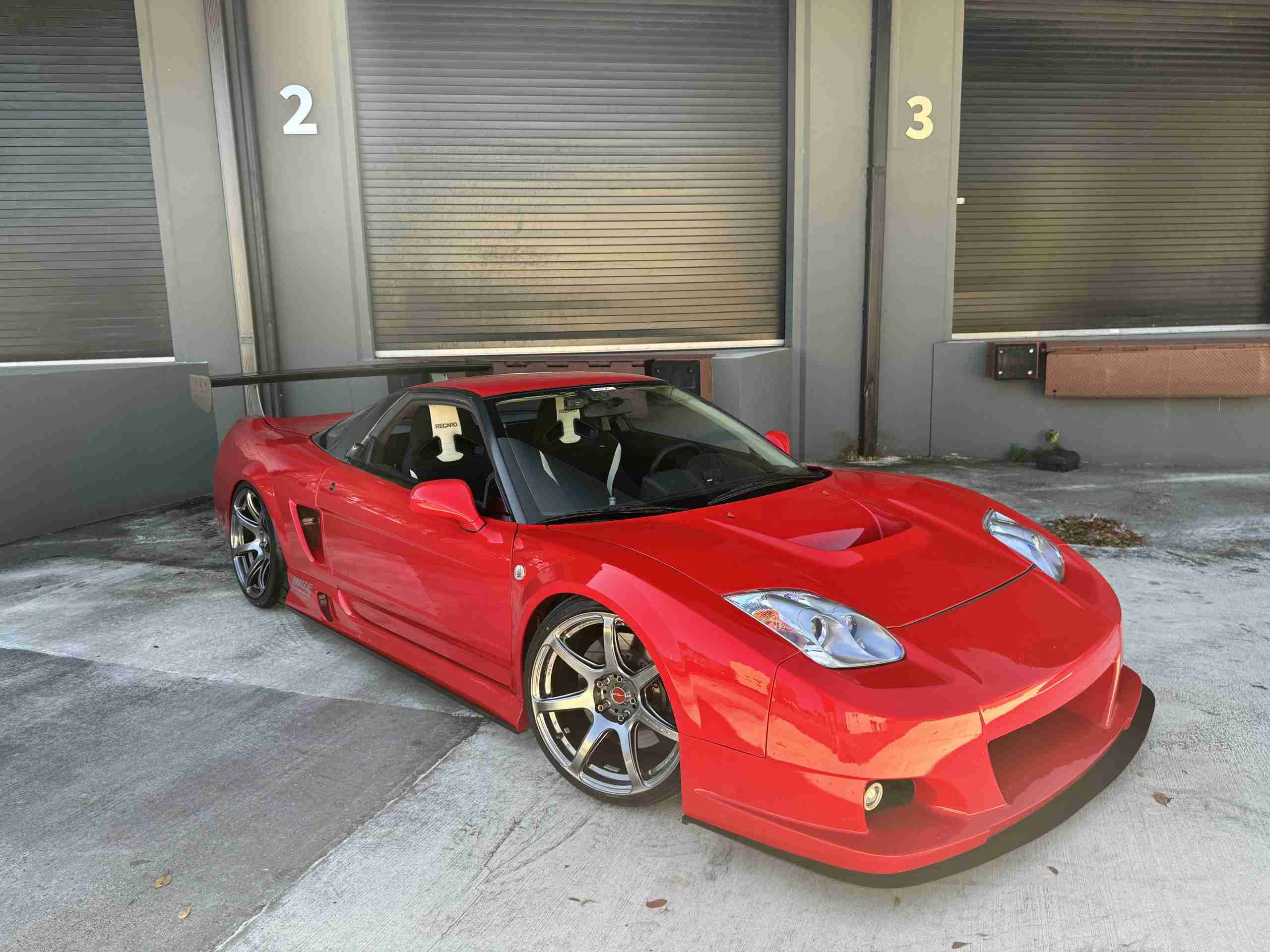 1991 Acura NSX ROUTE KS Widebody – 6 Speed Manual – Recaro full