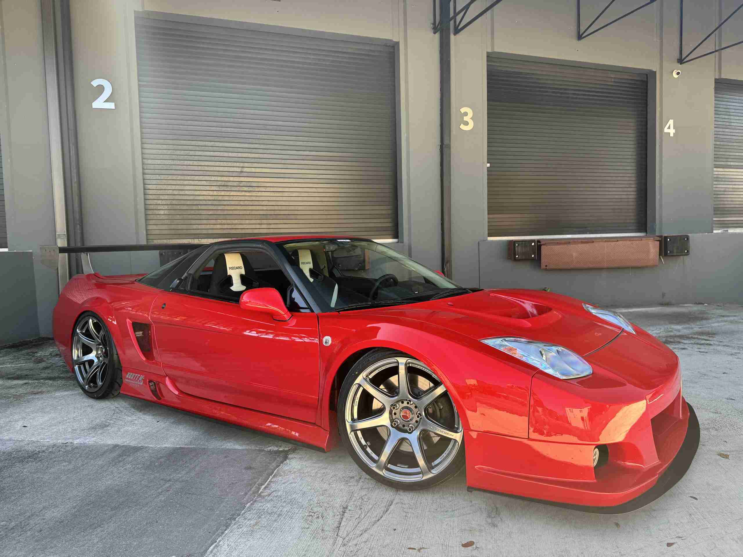 1991 Acura NSX ROUTE KS Widebody – 6 Speed Manual – Recaro full
