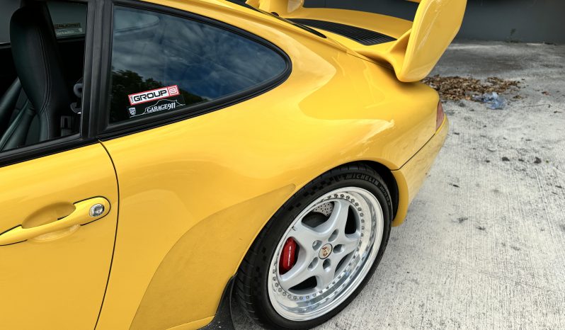 
 1996 Porsche 911 993 Carrera RS Clubsport Trubute SPEED YELLOW- 41K Miles – 6 Speed Manual – Porsche Exclusive Carbon- No Sunroof full									