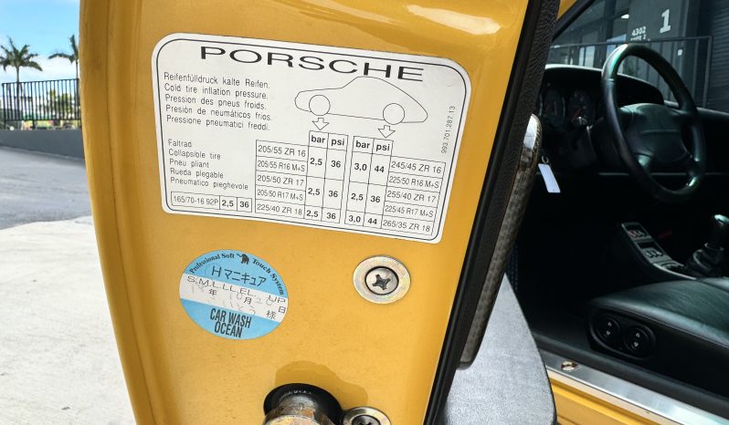 
 1996 Porsche 911 993 Carrera RS Clubsport Trubute SPEED YELLOW- 41K Miles – 6 Speed Manual – Porsche Exclusive Carbon- No Sunroof full									