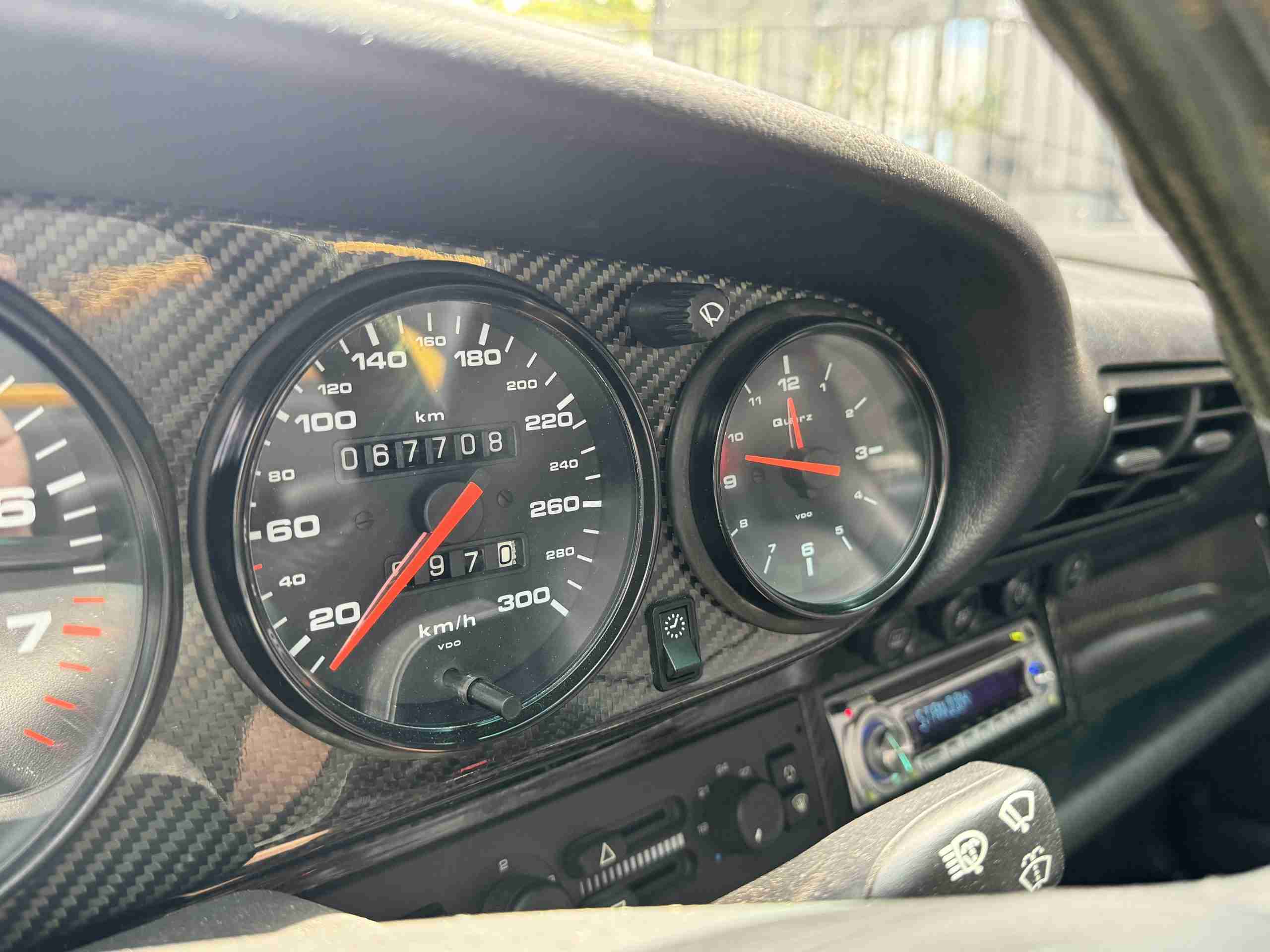 1996 Porsche 911 993 Carrera RS Clubsport Trubute SPEED YELLOW- 41K Miles – 6 Speed Manual – Porsche Exclusive Carbon- No Sunroof full